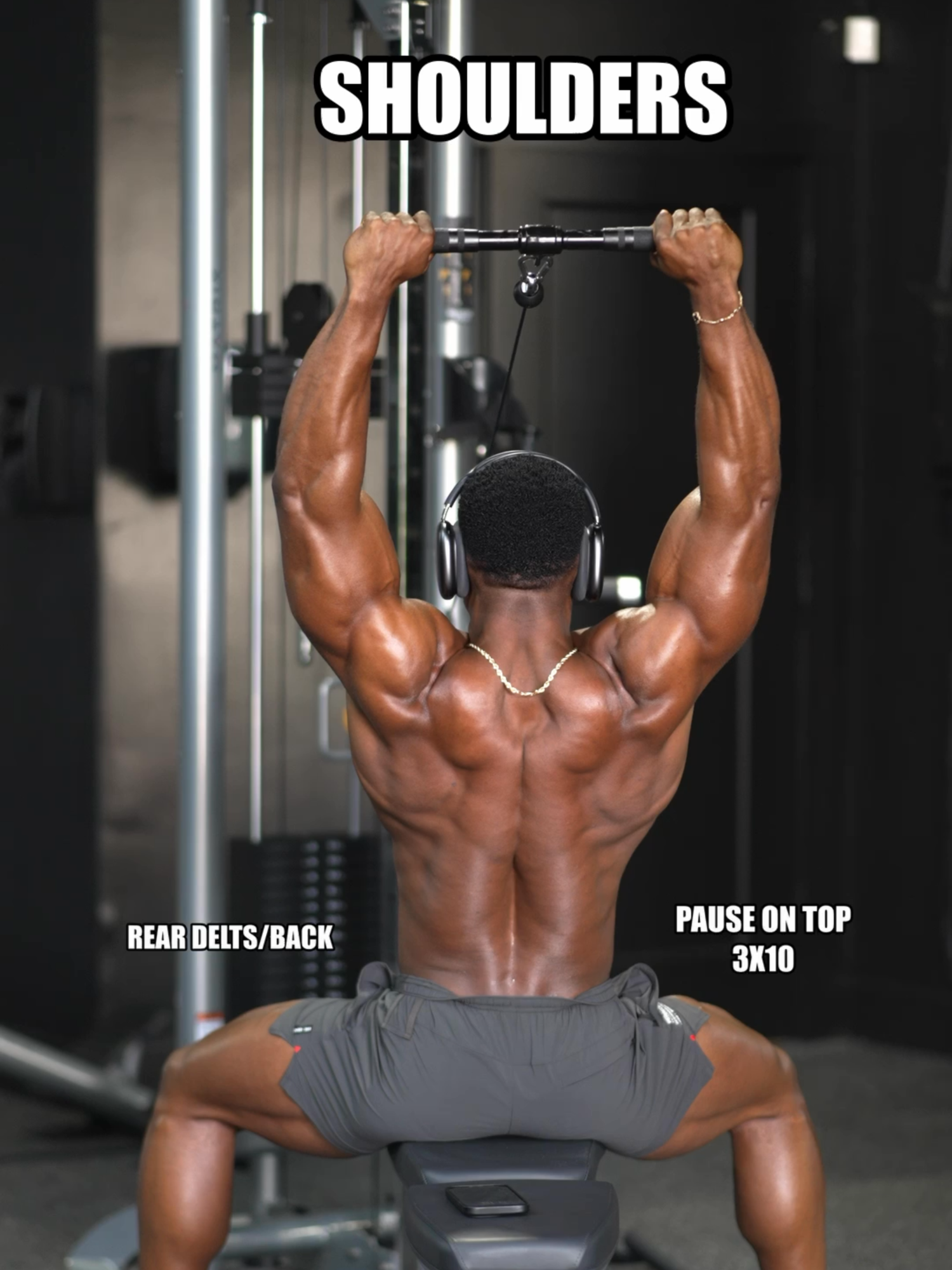 Shoulder Workout 💎🔥 Meals & Coaching 🤝 (link in bio)
