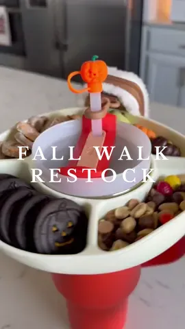 Let’s restock my Stanley with snacks for a walk!🍂☀️🤎 @Bloom Nutrition  #Bloompartner #restock #hotgirlwalk #stanleyrestock #prep #snack #snacks #tumbler #asmrpackaging #aesthetics #organization #restocking #asmrsounds #organized #asmr #snackideas 