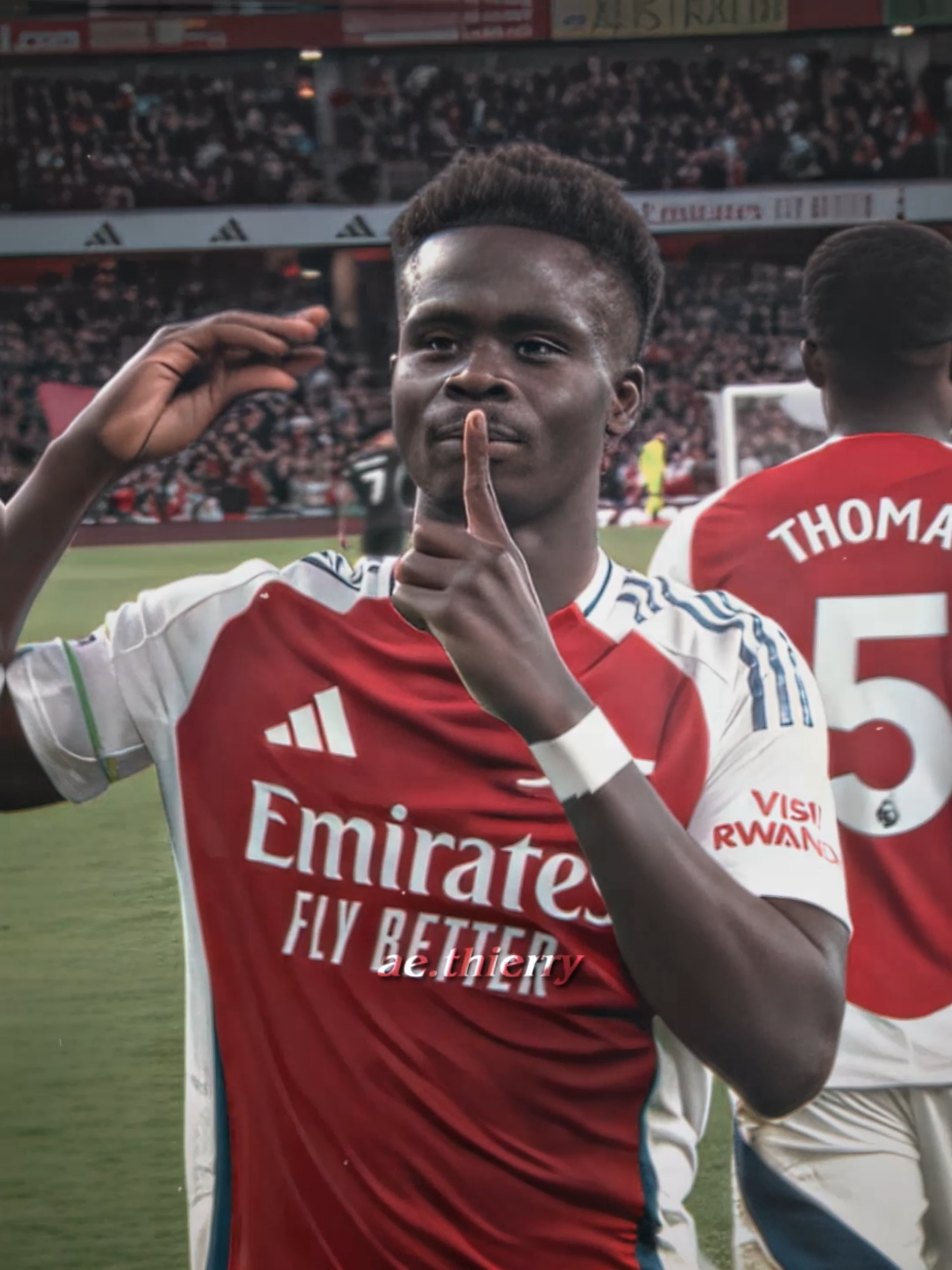Saka owns 