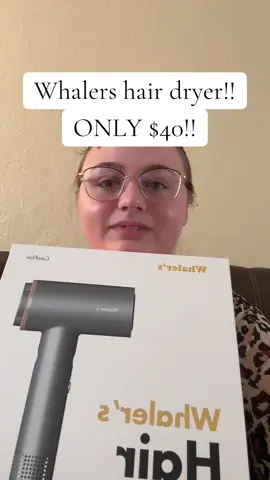 FOR ONLY $40!!! GRAB WHILE YOU CAN!! #whalers #whalershair #whalershairdryer #hairdryer #haircare #magnetic #tiktokshopcybermonday #tiktokshopblackfriday #cozycountdown 