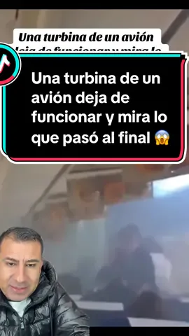 Una turbina de un avión deja de funcionar y mira lo que pasó al final #aviones #avion #noticias #accidente #fyp #viralvideo 