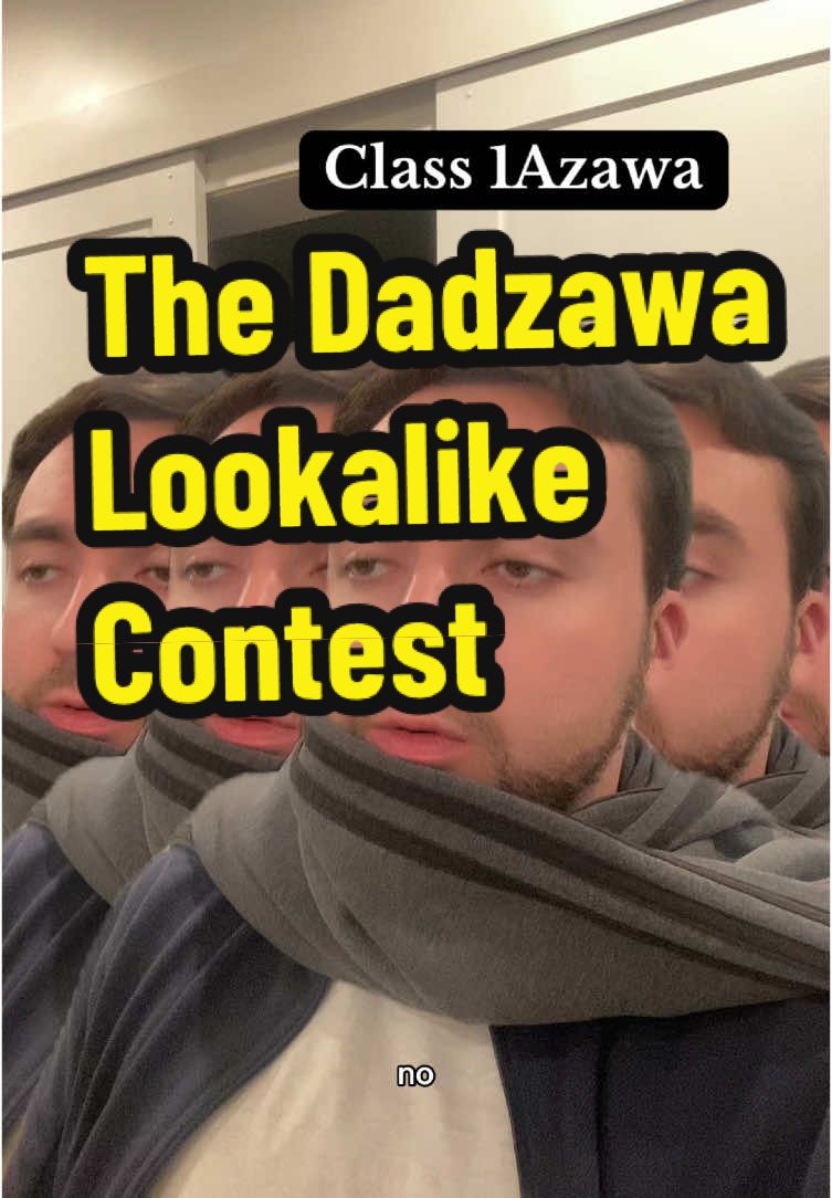 My Hero Academia - The Dadzawa Lookalike Contest #mha #bnha #fyp #otaku #weeb #aizawa #presentmic #class1a 