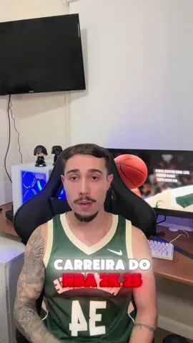 O modo carreira do NBA 2k 25 é simplesmente sensacional, só discorda quem nunca jogou 🤷🏻‍♂️🏀 #fyp #viral #NBA #nba2k25 #basquete #gaming #steam 
