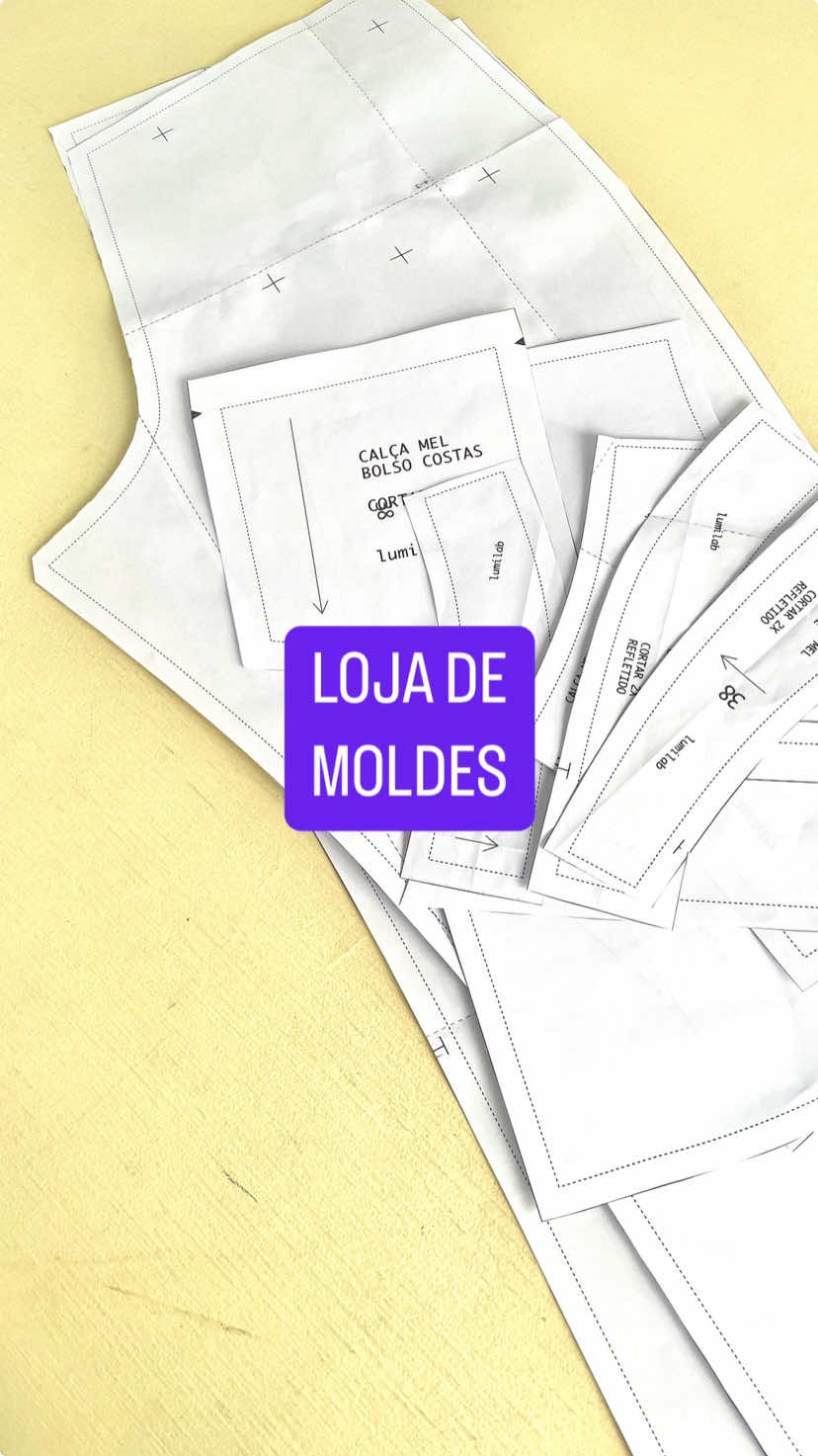 Link na bio para a loja de moldes. Pra fazer roupas pra você, suas clientes ou sua marca. #cortecostura #moldesdecostura #modelagemderoupa #modelagemecostura #costurar #costura #costuraparainiciantes #costurafacil #costurando 