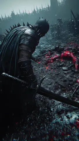 Trace of War - What could have happened? The knight seems to be tired #aigenerated #aiwork #medievalfantasy #aicommunity #aianimation #darkaesthetic 