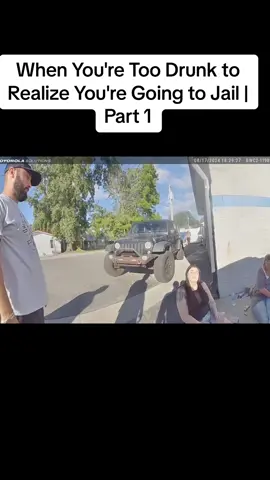 When You're Too Drunk to Realize You're Going to Jail | Part 1 #cops #copsoftiktok #copsontiktok #copstiktok 