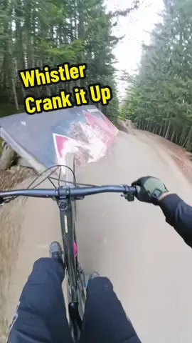 Mountain biking in the Whistler Bike Park.  MTB the Crank It Up Trail. #mountainbike #mtb #bikelife #trailride #bikingadventures #rideyourbike #whistlerbikepark #crankitup 