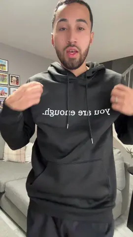 You are enough hoodie with positive message in the back. Perfect hoodie for fall and winter. Perfect gift idea for anyone espeiclly christmas gift. #hoodie#fall#cmfrthoodie#treasurefinds#gift#giftideas#winterfashion#winter#fallaesthetic#anxiety#MentalHealth#mentalhealthmatters#MentalHealthAwareness#tiktokmademebuyit#tiktokshopfinds#tiktokshopblackfriday#christmas#stockingstuffers#tiktokshopcybermonday  