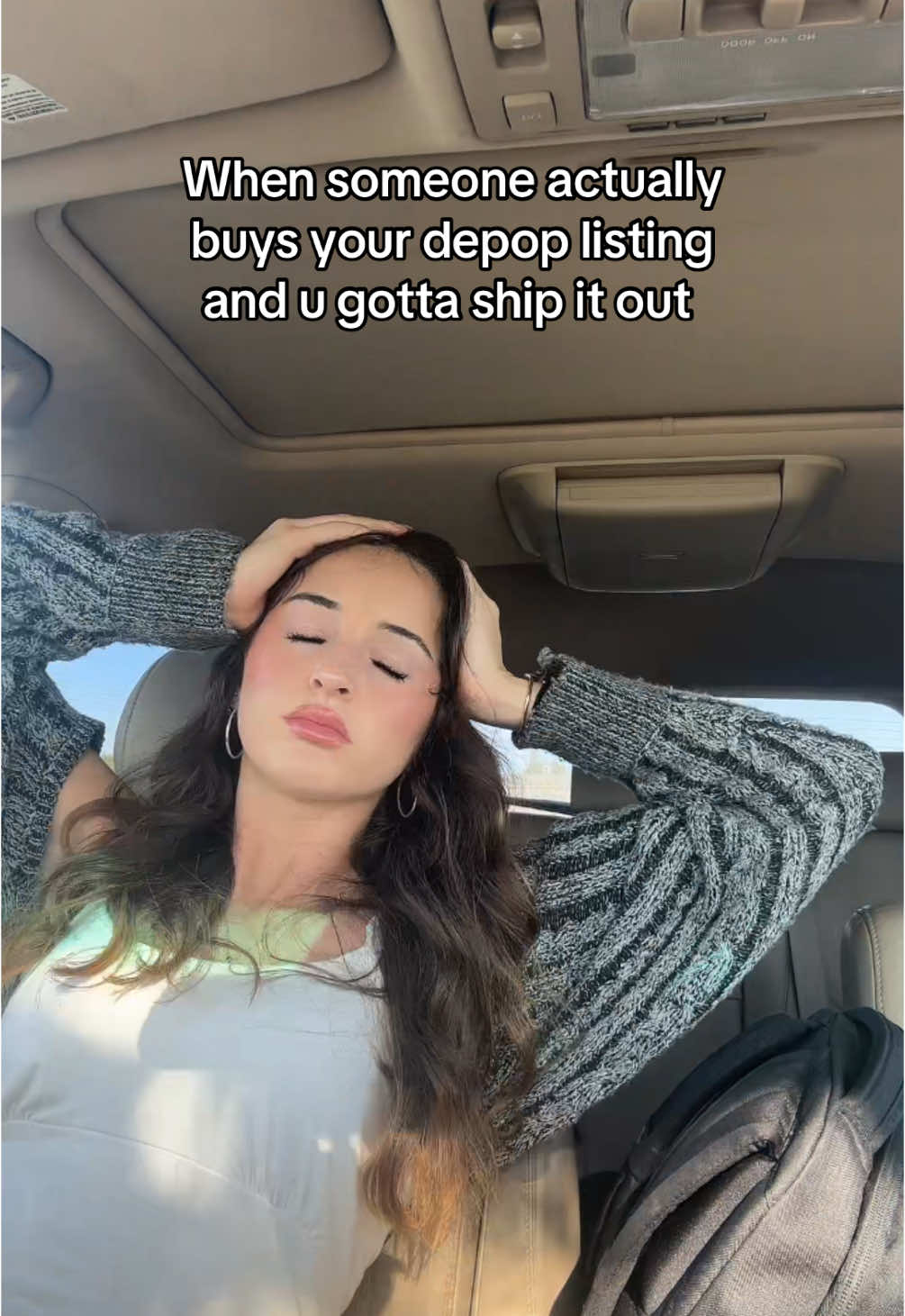 I really be waiting till the 10th day too 😂 #depop 