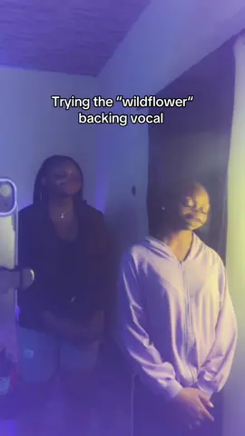 We were actually shy shooting this video because alot of people say that we have beautiful voices but we doubt it sometimes, what do you guys think🫣 @thevine2000  #demuregirls #Fay_Amara #wildflower 