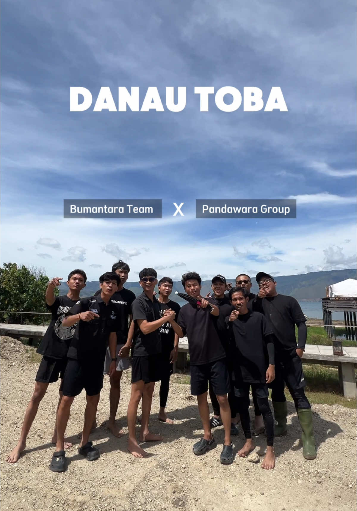 @pandawara dan Bumantara telah bersinergi di Danau Toba. Selanjutnya harus ke daerah mana lagi nih? #bumantarateam #pandawara 