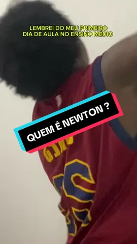 QUEM É NEWTON? 😭 #oalenegao #humor #react 