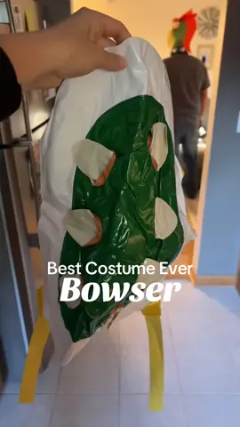 Best Halloween Costume Ever!  #bowser#mariokart#funny#backpack##fyp#foryoupage#halloweencostume#halloween#mario#luigi