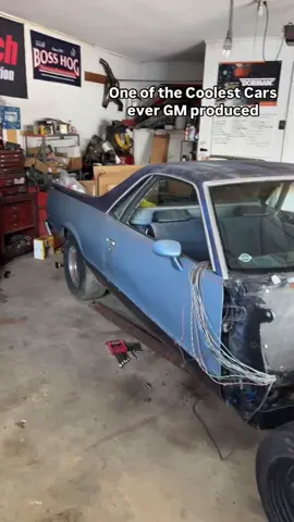l've always wanted to build an El Camino.. they are one of the coolest cars ever made. Hopefully a Twin Turbo 5.3 LS will make it cooler
