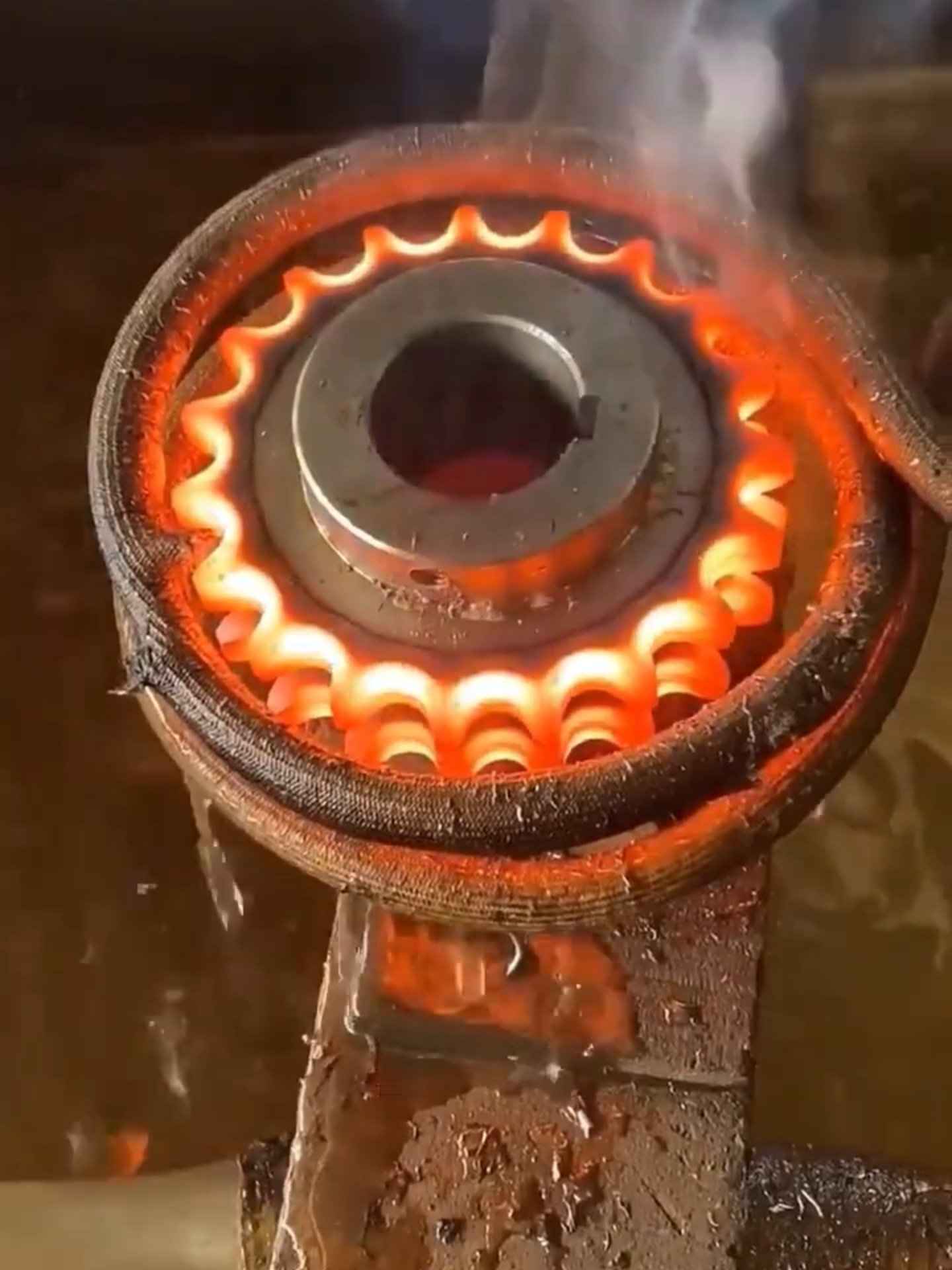 ⚙️ Discover the fascinating heat treatment process of gears! 🔥✨ In this clip, you’ll see how heat treatment enhances the durability and strength of gears, making them more resilient for demanding applications. The process involves carefully controlled heating and cooling to optimize the material properties, ensuring each gear performs at its best. Watch as the gears undergo transformation, resulting in improved hardness and wear resistance—key factors for reliability in machinery. Join us in exploring the science and precision behind this essential manufacturing process! Original video credit: Rapid Direct 🛠️🎥 #HeatTreatment #Gears #Manufacturing