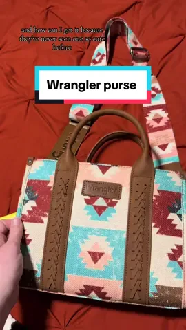 I cannot get enough of @Dani Morgan’s Boutique. My purse collection is getting huge! You need these if you love @Wrangler purses and love the western aesthetic. #wrangler #purse #aztecprint #wranglerpurse #westernfashion 