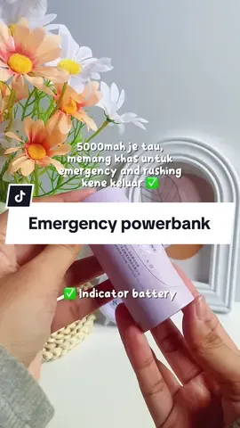 Dah nama pun emergency powerbank tau, jangan expect boleh cas banyak kali 😂 #minipowerbank #pinengmalaysia #pinengofficialstore #pinengpowerbank #miniportablepowerbank 