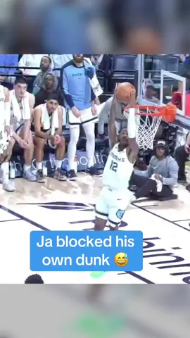 It didn’t count 😬 #jamorant #grizzlies #NBA #basketball 