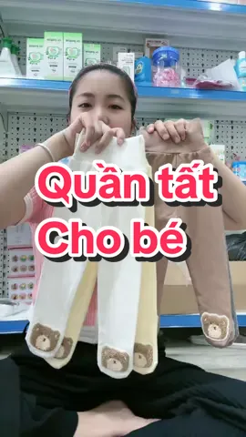 Mẫu quần tất xinh xinh đáng yêu cho bé nhà em luôn sẵn rồi mom ơi, chất đẹp mặc xinh lắm #quantat #mevabe #embe 