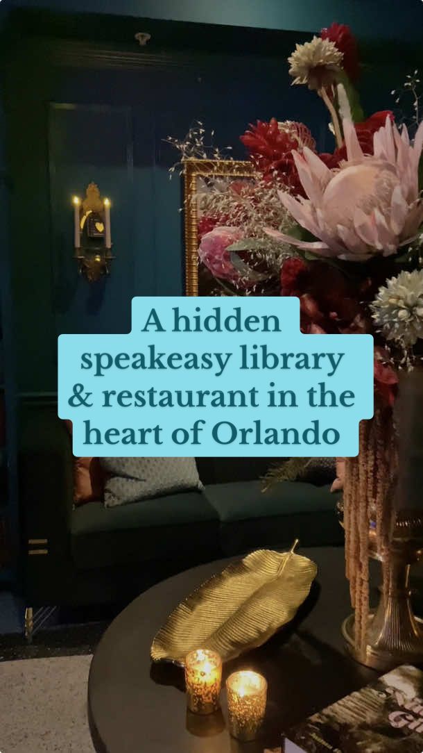 Have you ever wanted to go to a secret library and have a martini and a steak? If so, you’re in the right place🍸🥩 Corazón by Baires is the newest, must-try fine dining spot in the heart of Orlando 🌹 Doors are officially open! We hope to see you there 👀 #orlandothingstodo #orlandofoodie #orlandobars #orlandodatenight #orlandorestaurants #orlandospots #orlandofl #speakeasy #speakeasybar