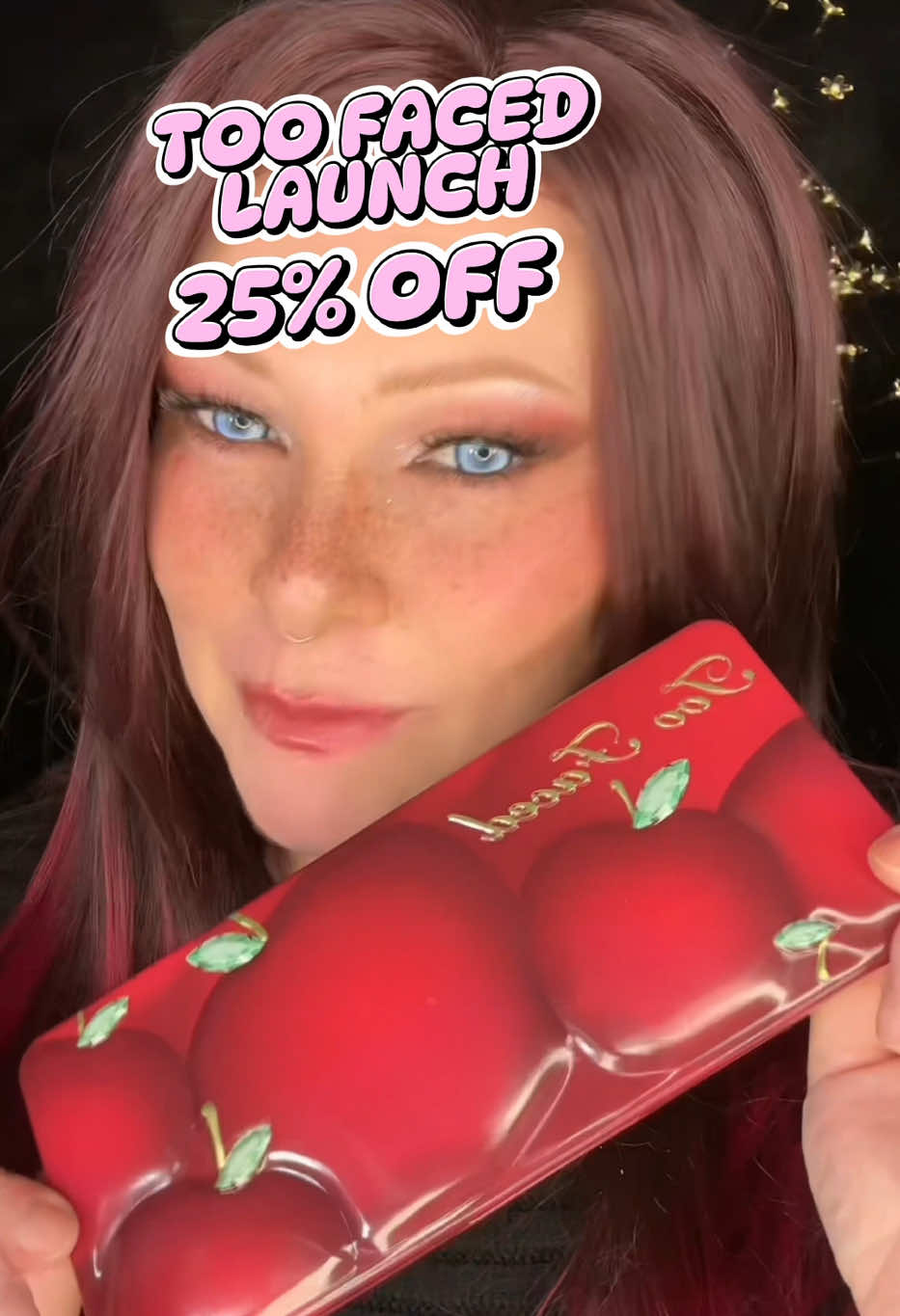 @Too Faced APPLEY IN LOVE EYESHADOW PALETTE #toofaced  #giftedbytoofaced #toofacedcosmetics #eyeshadow #eyeshadowpalette #fyp #CapCut 