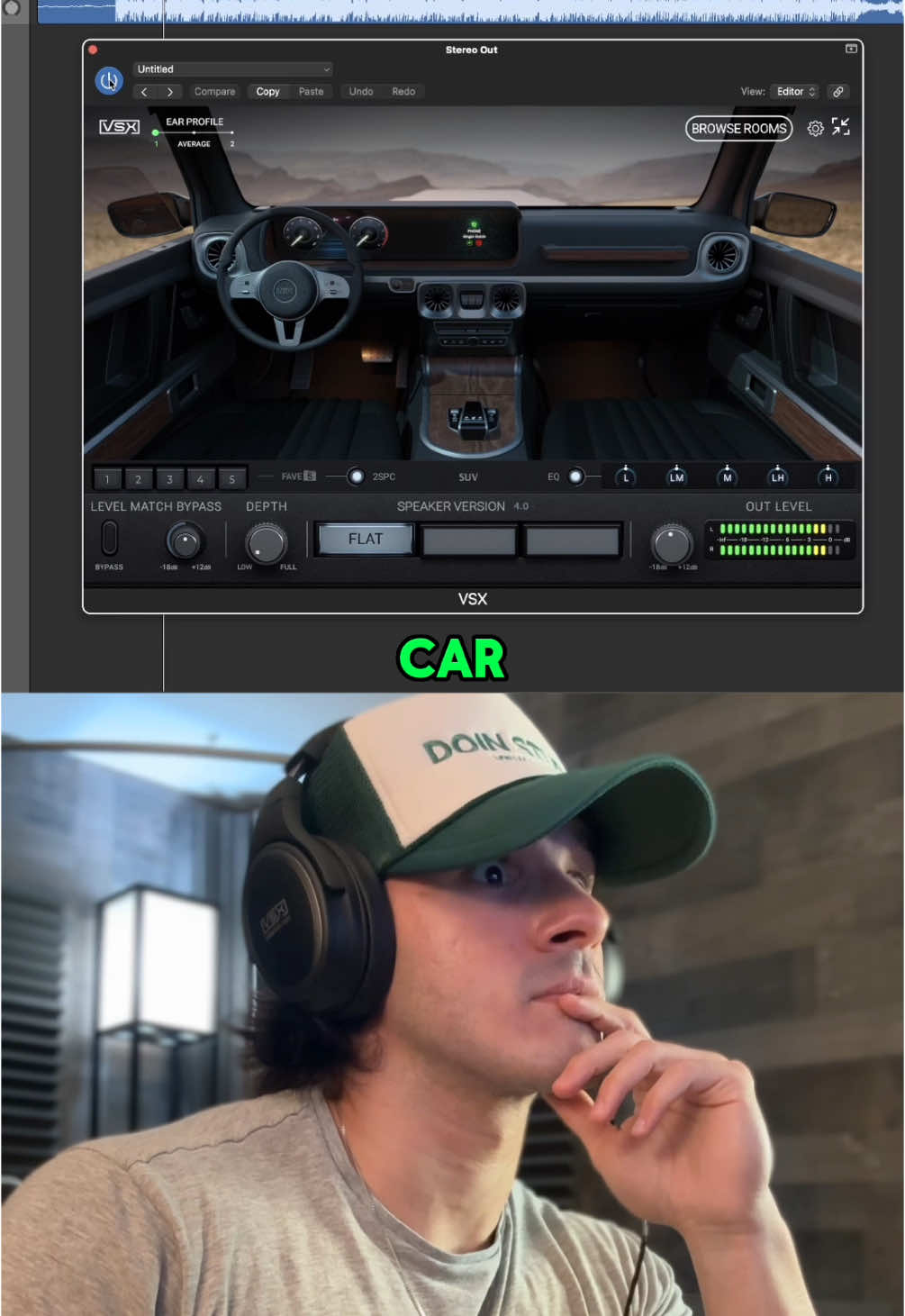 Slate VSX Headphone review #slate #slatedigital #slatevsx #slatevsxheadphones #carcheck #cartest #audioengineer #musicproducer #musicproduction 