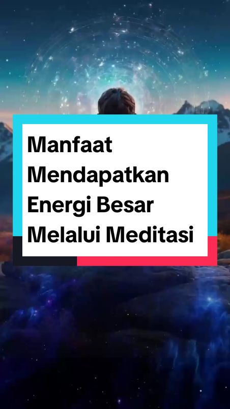 Manfaat Mendapatkan Energi Besar Melalui Meditasi #meditasi #intuisi #spiritual 