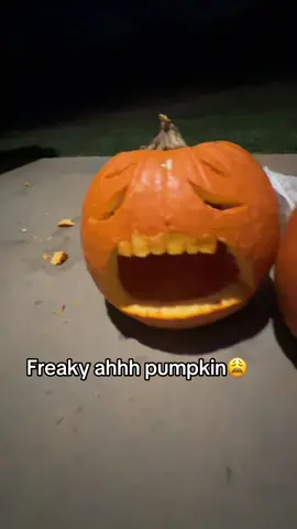 Freaky af #pumpkin #halloween @Vivi✨ 