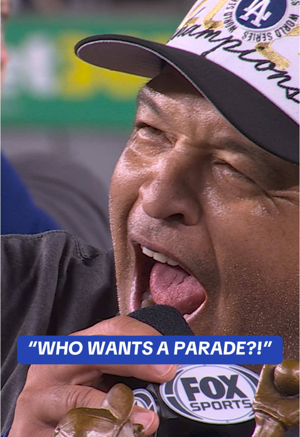 DAVE ROBERTS IS GETTING HIS PARADE #MLB #mlbplayoffs #WorldSeries #dodgers 