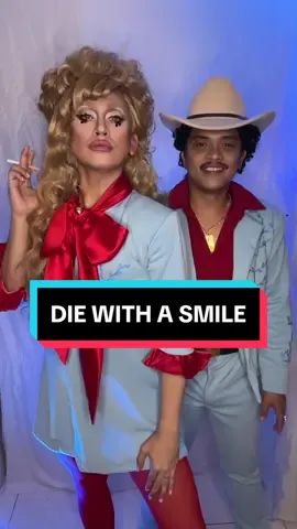 #DieWithASmile for this year's Halloween! Yours truly as @ladygaga and @Bruno-Marshmallow as @Bruno Mars . Happy GAGAWEEN! #DWAS Parody SOON! #LadyMars #GagaMars #makeuptransformation #halloween #gagaween #dragqueen #impersonator #fyp #art #halloween2024 #impersonation #drag #dragph 