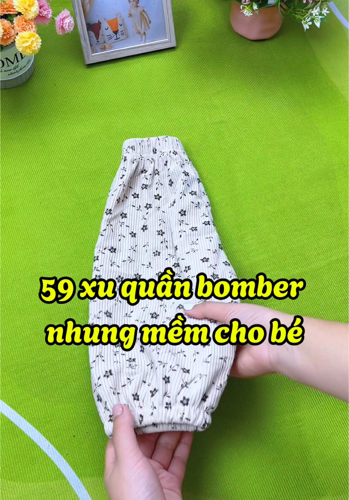 Quần bomber dễ phối đồ cho bé gái #mevabe #thoitrangtreem #quanaotreem #quanbomberchobe 