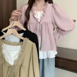 Sweet tops#tops #outfits #blouse