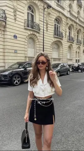 Vintage boho style chain belt fashion outfits. #fyp #chainbelt #bohostyle #inspofashion  #pinterestoutfit 