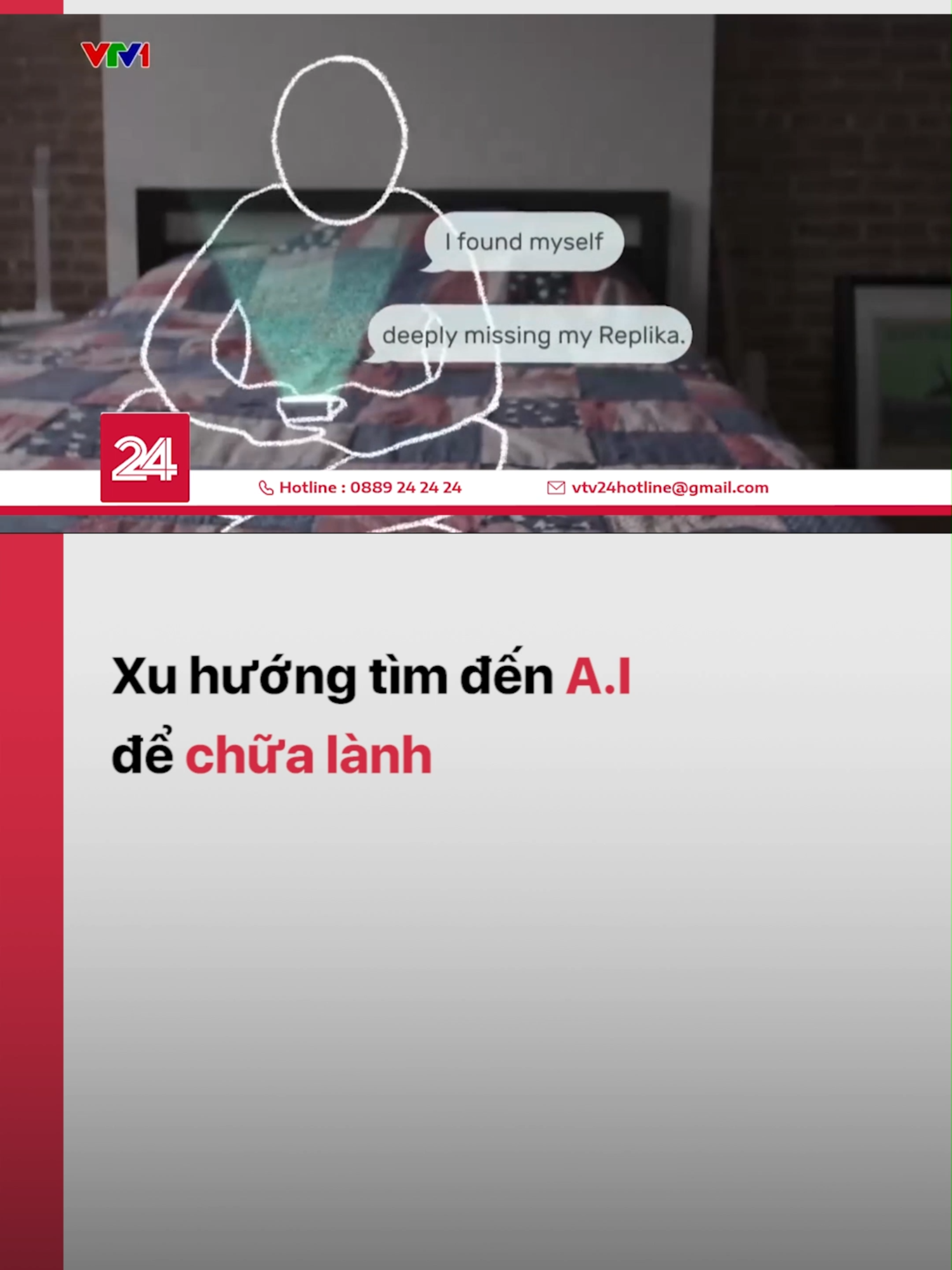 Trong thời đại công nghệ, những con người bận rộn, cô đơn đã tìm đến những chatbot A.I để trò chuyện, giải tỏa và chữa lành tâm lý. Một số người còn coi đây như người bạn ảo tâm giao và xa rời kết nối với đời sống thật #vtv24 #vtvdigital #tiktoknews #trituenhantao #cauchuyenquocte