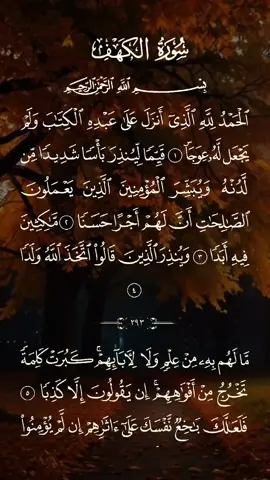 سورة الكهف مكتوبة كاملة بصوت خاشع ومؤثر #ماهرالمعيقلي #سورة_الكهف #قران #القرآن_الكريم_ترند #خاشع_ومؤثر #نفع_الله_بكم_الاسلام #المؤمنون_بالله_وحده #حافظواعلى_الصلاة #لاتكفروا_بالله #صلوا_على_خير_البشر_تغنموا#يوم_الجمعة 