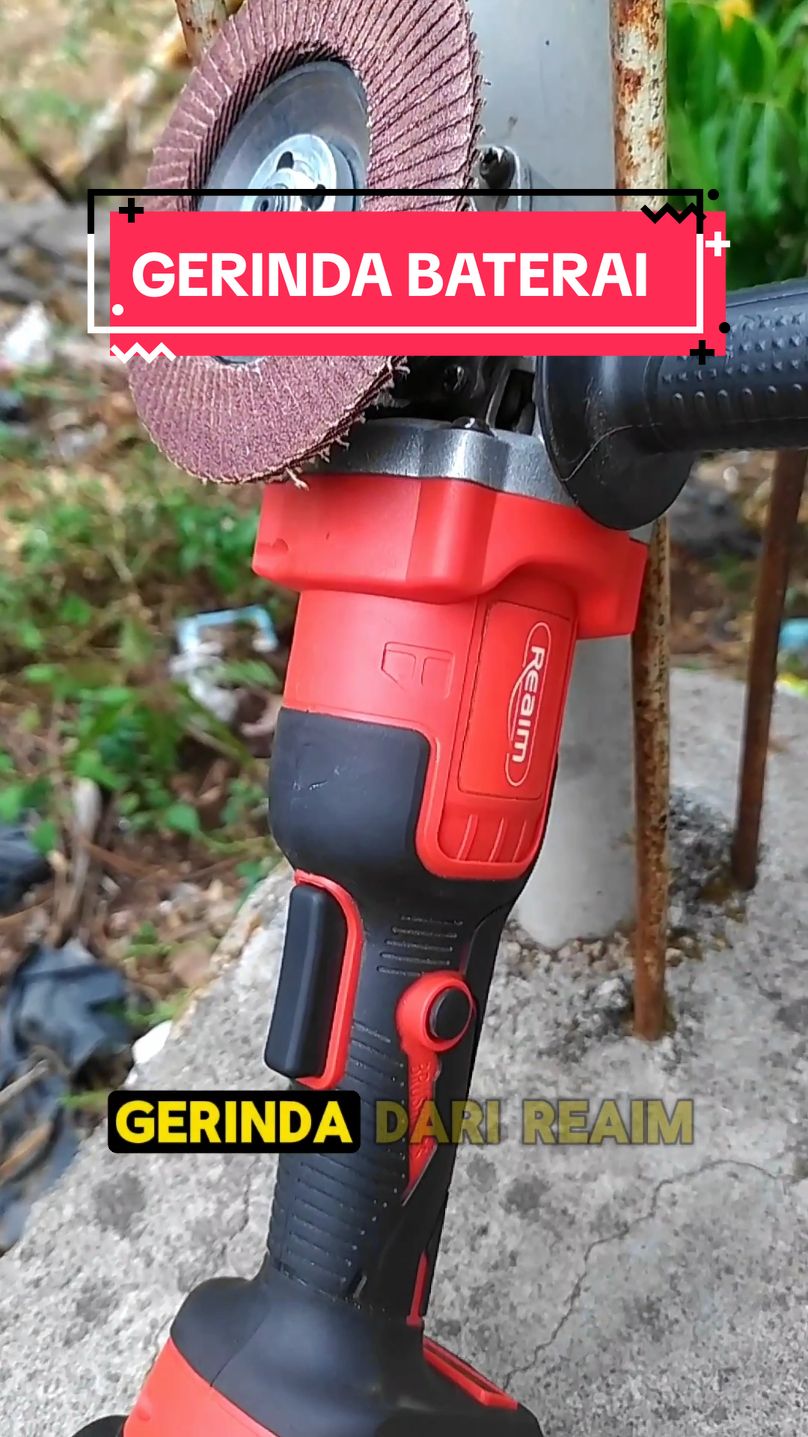 mesin gerinda baterai murah portabel reaim #gerindareaim #bengkelmotor #gerindatangan #gerinda 