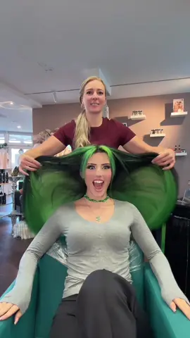 Ich hab die Haare schön 🥹💚 Danke dir meine süsse @CityBeauty 🥰