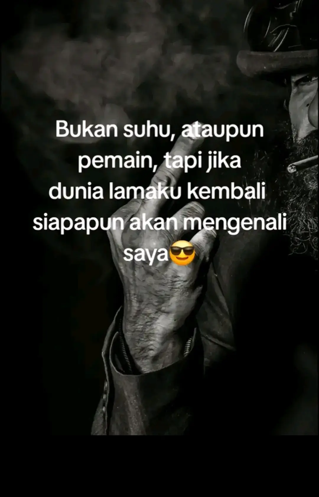 jangan mancing aku kembali keduniaku yang dulu.. 