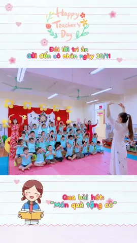 Chúng con đã có món quà tặng cô của mình rồi ạ ❤️❤️❤️ #ngaynhagiaovietnam #giaoductutraitim #lophocvuinhon #vậnđộngtheonhạc #giaovienmamnon #emlagiaovienmamnon #mamnontiktok 