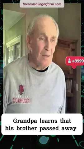 Grandpa gets emotional when he mentions his brother Bill #grandpa #grandfather #father #fatherandson #dementia #caregiver #fyp 