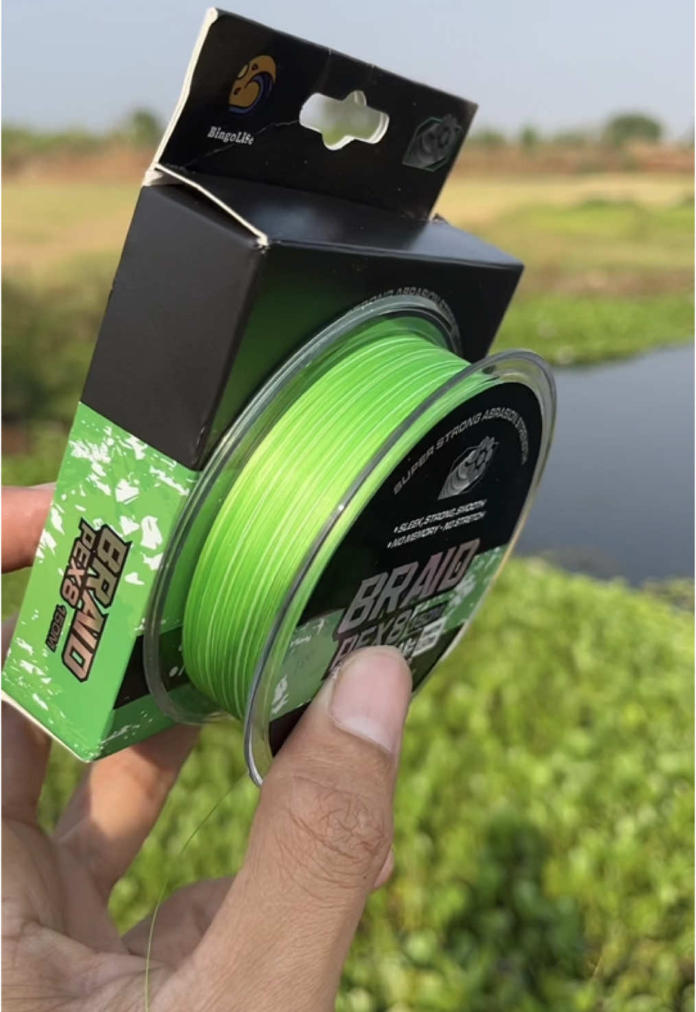 Unboxing senar PE dengan 3 lapisan senar😍 #mancing #mancingmania  
