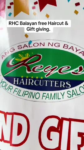 What an incredible day at TEN Foundations! ✨ A huge thank you to everyone who joined us for our Free Haircut and Gift Giving event with Reyes Haircutters Balayan ang Salon ng Bayan. We loved seeing your smiles and sharing this special experience together.❤️ Together, we created memories, spread joy, and made our community shine a little brighter. 🌟 Stay tuned for more events to come, and thank you for being part of our mission to give back!  Most especially thanks to Founder/CEO  of Ten Foundation Ian Campbel Manager: Irene  Gajisan. Foundation Program coordinator:Esmeralda Umandap Dayandayan. #ReyesHaircuttersBalayan  #TENFoundations #CommunityLove #Gratitude  Sponsored By Reyeshaircutters Balayan Franchise Owner Mr.Ramil Delmundo.