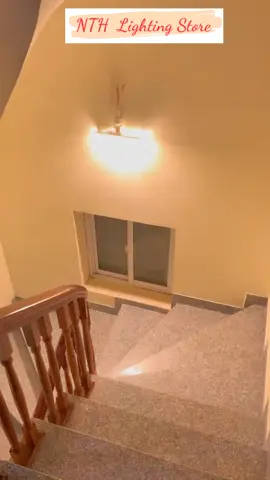 Đèn cầu thang siêu sáng 18w, cảm biến chuyển động, đổi 3 màu#dencauthang #dencauthangbangled 