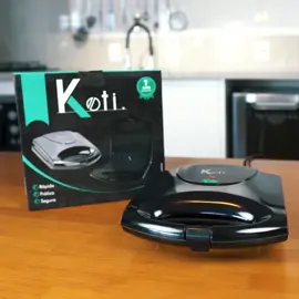 Sanduicheira Grill Unique Koti Preta 750W – Praticidade e Versatilidade para o Seu Dia a Dia! (110V/220V) Confira o link de compra no primeiro comentário desta publicação  #sanduicheira #sanduicheiragrill #sanduicheiraeletrica 