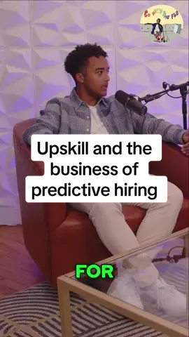 Upskill and the business of predictive hiring  #gowiththeflo #podcast #gwtf #upskill #startup #company #corporatelife #internship #fyp #trending 
