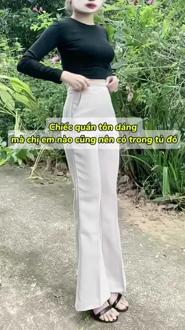 Quần loe xinh đủ màu#xuhuongtiktok #thơitrangnu #quanloelungcao #quanloexinh #videoviral 