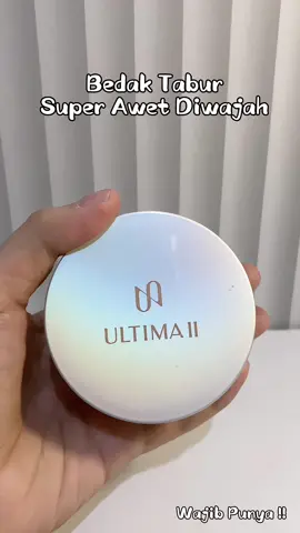 Bedak tabur andalan MUA💗#bedak #bedaktabur #ultimaII #rekomendasi 