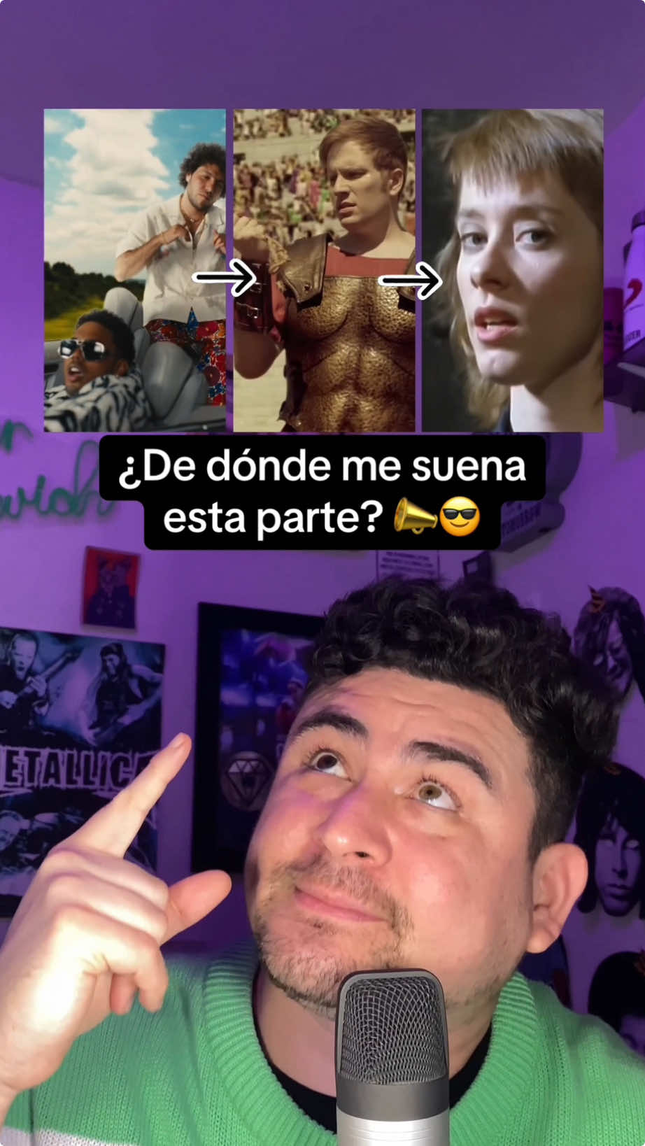 MYKE TOWERS: ¿De dónde me suena esta parte? 📣😎 #reggaeton #reggaeton #musicaurbana #generourbano #myketowers #bennyblanco #miketowers #falloutboy #suzannevega #degenere #degeneremyketowers