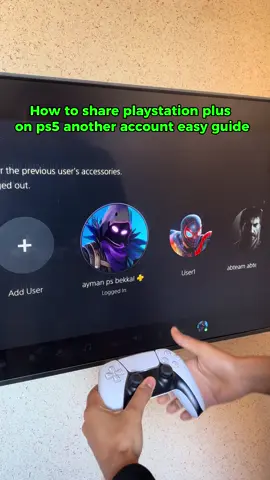 Share your PlayStation plus on ps5 easy guide✅ #fyp #viralvideo #foryoupage #GamingOnTikTok #viral #ps5gameplay #ps5 #ps5console #gaming #ps5games #tiktok 