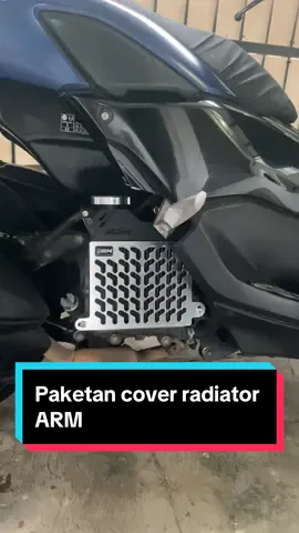 Biar motor kamu makin ganteng, cobain paketan dari ARM ini, bahan sudah FULL CNC, terdapar berbagai pilihan warna, langsung dicek aja keranjang kuning #coverradiator #tutupcapradiator #tutupoli #arumi #arm 